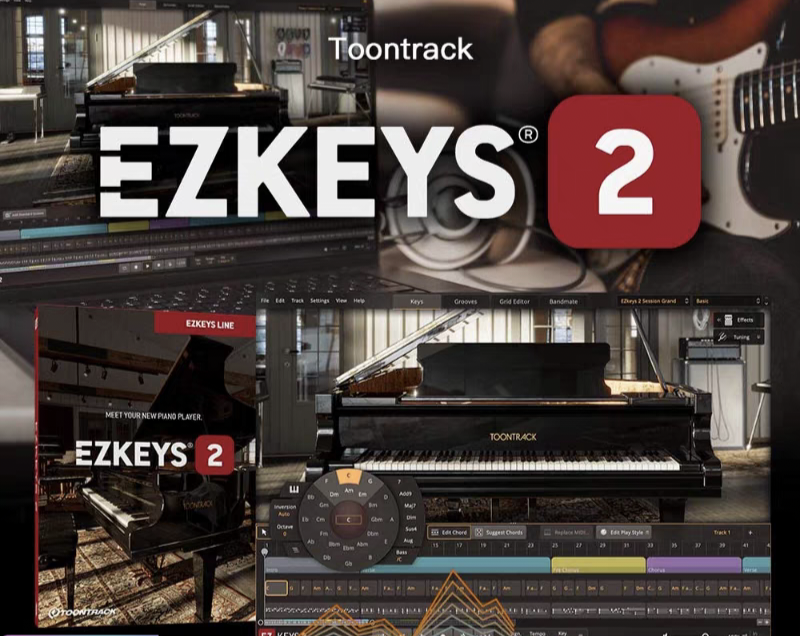 安装Toontrack EZkeys v2-Linfeng网站